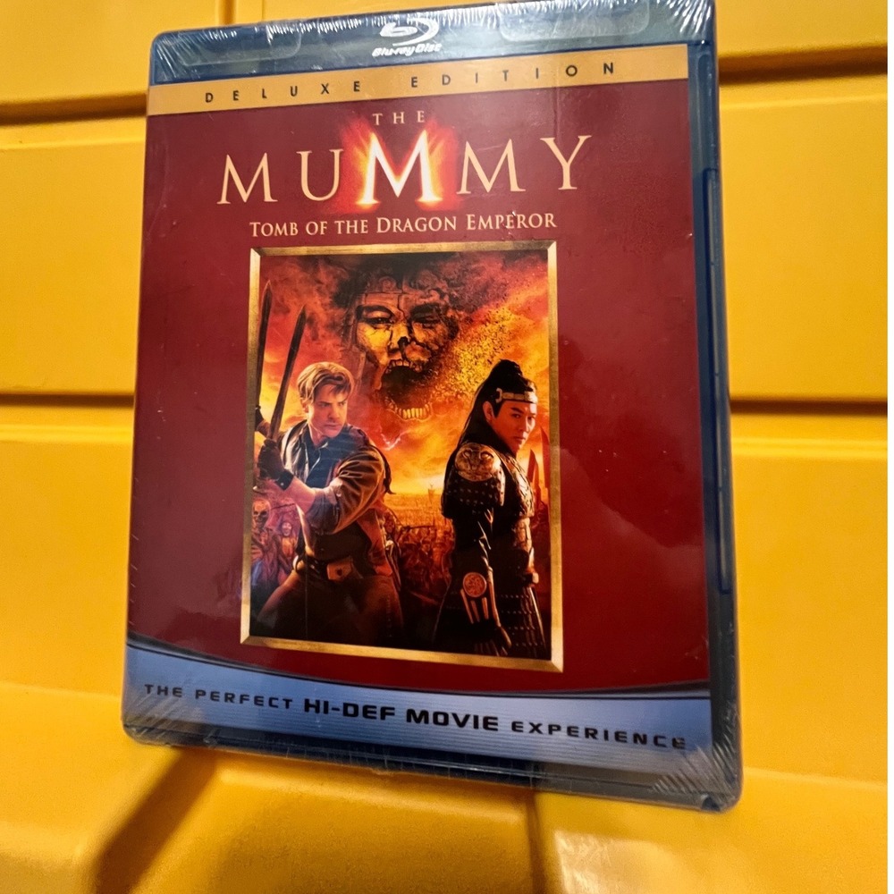 The Mummy Tomb of the Dragon Emperor Blu-ray Deluxe Edition Brendan Fraser Li